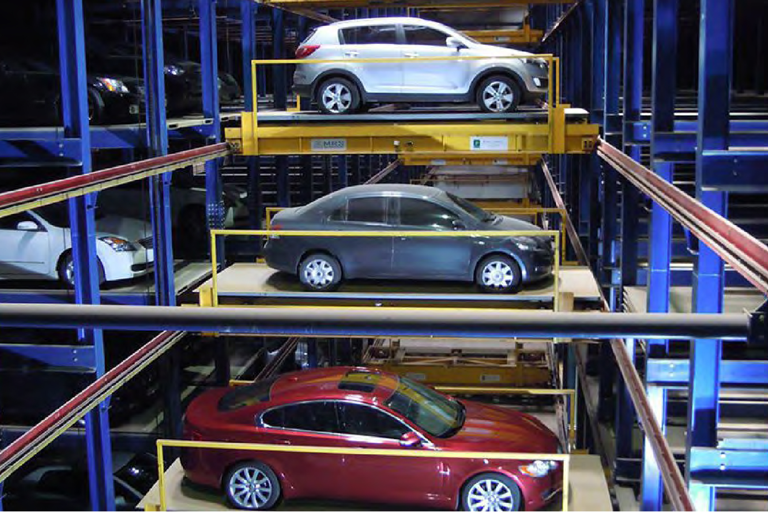 hệ thống đỗ xe robocar